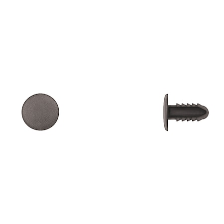 Blk Nyln Shield Retainers 6mm Hole 14mm MPN:10934PK