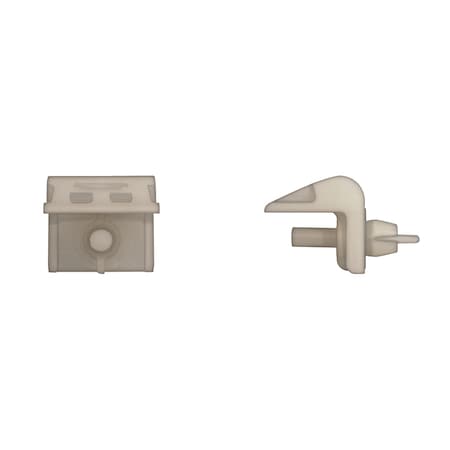 Ntrl Nyln Door Panel Clips 7mm Hole Size MPN:10947PK
