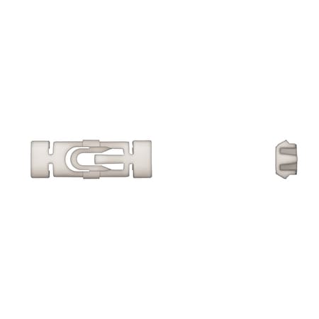 Wht Nyln Moulding Clips 10.2mm Wide 32.5 MPN:10950PK