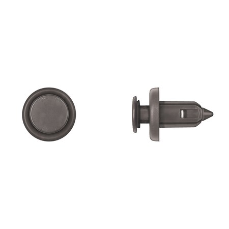 Blk Nyln Bumper Push Ret 10mm Hole Size MPN:10955PK