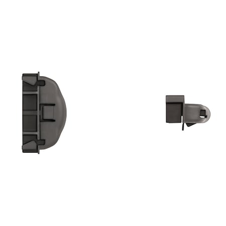 Blk Nyln Bumper Filler Clip OA 17mm Heig MPN:10971PK