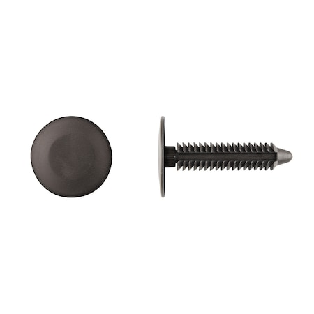 Blk Nyln Fender Liner Ret 6.3mm Hole 35m MPN:10975PK