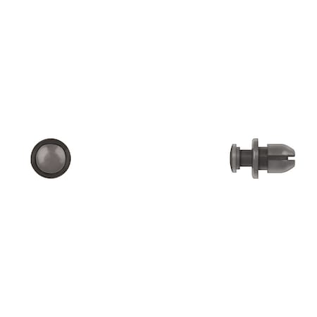 Blk Nyln Bumper Cover Ret 8mm Hole Size MPN:10980PK