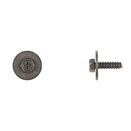 Blk Bumper Attachment Screws 5X18mm Hex MPN:10986PK