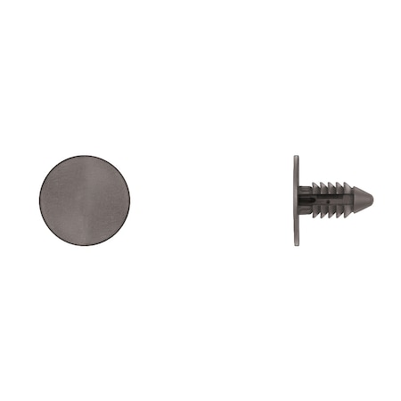 Blk Nyln Bumper Cover Ret 6.35mm Hole 16 MPN:11021PK25