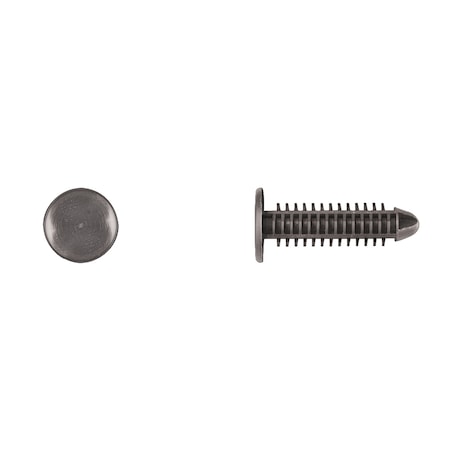 Blk Nyln H/L Trim Retainers 7mm Hole 30m MPN:11023PK