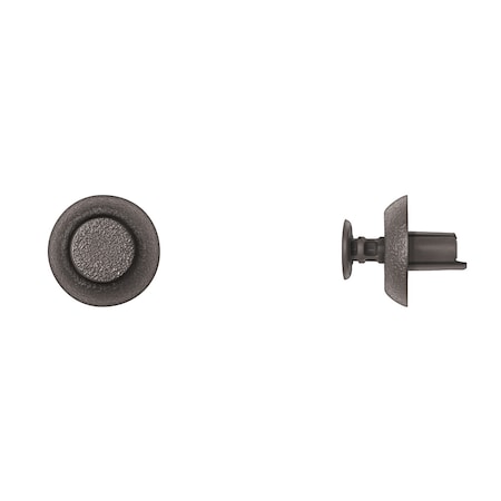 Blk Nyln Bumper Cover Ret 7mm Hole 8mm S MPN:11124PK