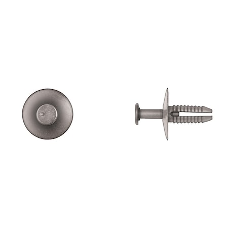 Blk Nyln Push Type Retainer 6.3mm Hole S MPN:11137PK