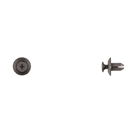 Blk Nyln Phllp Screw Ret 5mm Hole Size 8 MPN:11145PK