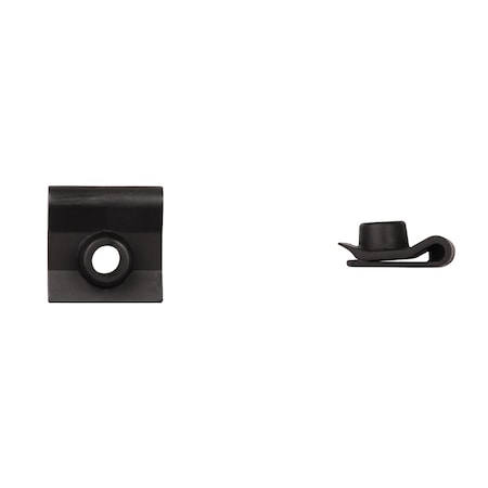 Blk Nyln Fender U Nuts 12 Screw Size G/R MPN:11161PK