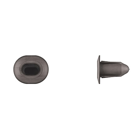 Blk Nyln Front Fascia Nuts 13.5x9.5mm Ho MPN:11189PK