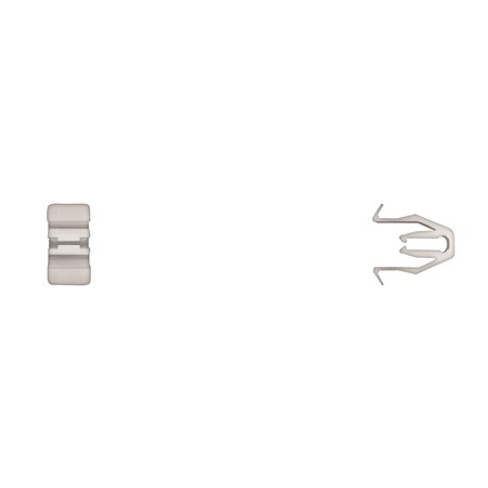 Wht Nyln Grille Clips 14mm Wide 14mm Hei MPN:11211PK