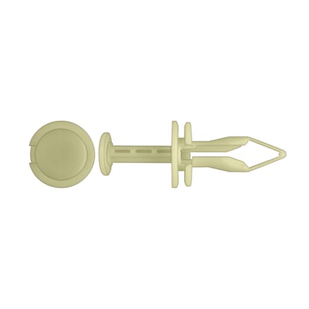 Ntrl Nyln Bumper Retainers 10mm Hole Siz MPN:11257PK