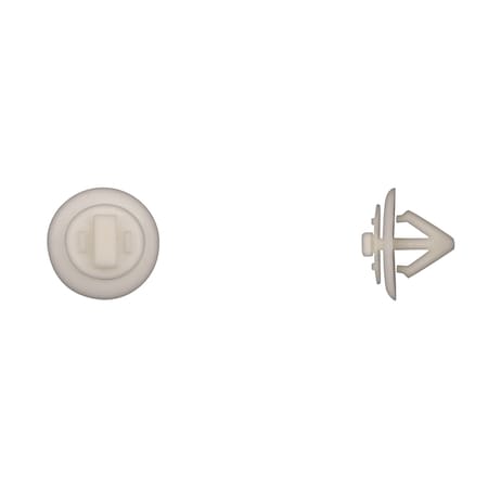 Wht Nyln Moulding Clips 5/16