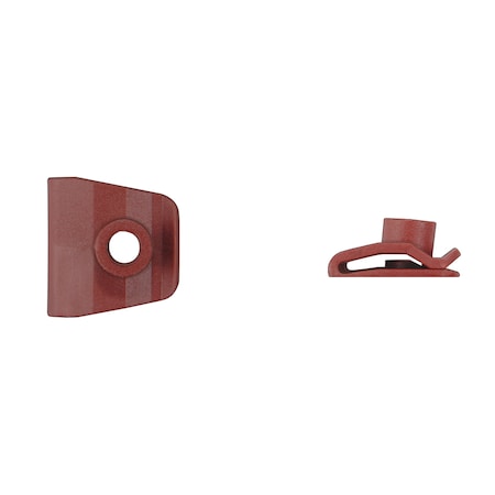 Dark Red Nyln Bumper U Nuts 6mm Screw 12 MPN:11388PK