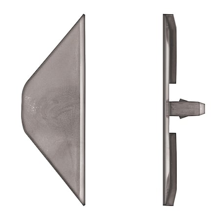 Blk Nyln Bumper Mldg Clips 6mm Sq Hole S MPN:11418PK