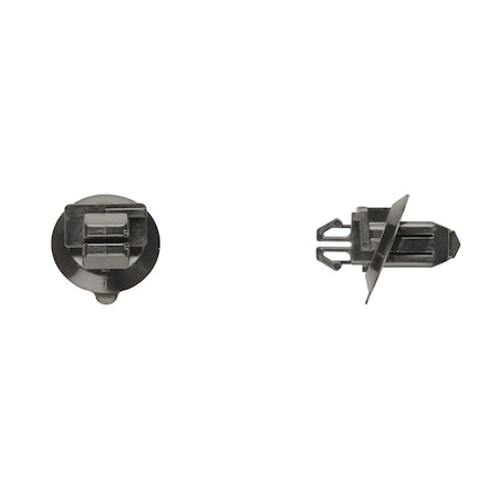 Blk Nyln Moulding Retainers 18mm Hd Diam MPN:11853PK