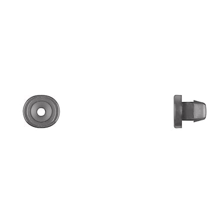 Blk Nyln Grille Nuts No 8 Screw Size 10mm Stem L PK25 MPN:11898PK