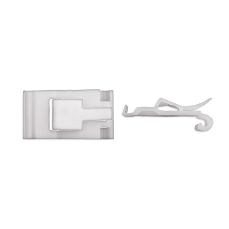 Wht Nyln Moulding Clips Door Belt MPN:11902PK