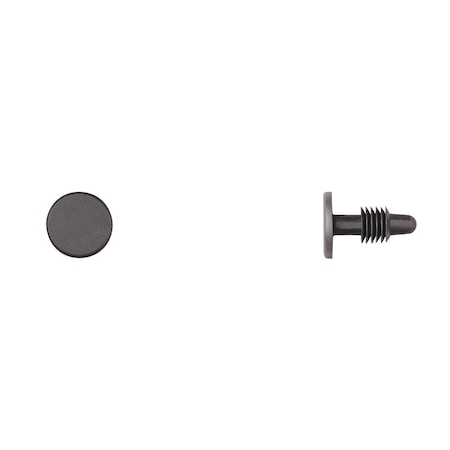 Blk Weatherstrip Retainers 9/32