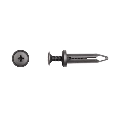 Blk Push Type Retainers 7mm Hole Size 30 MPN:11918PK