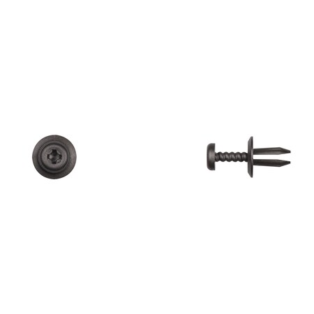 Blk Nyln Phllp Screw Ret 6mm Hole Size 1 MPN:11919PK