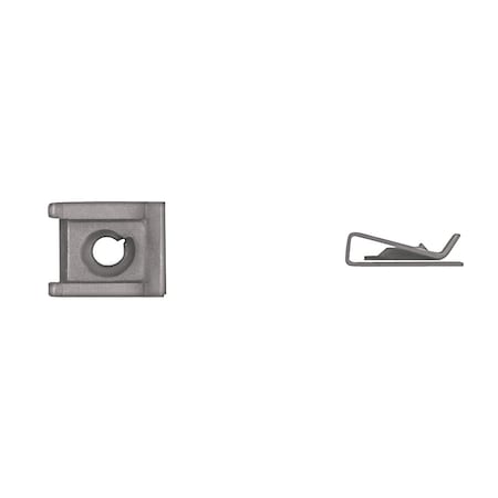 Blk Short Type U Nuts 14 Screw Size .025 MPN:1192PK50