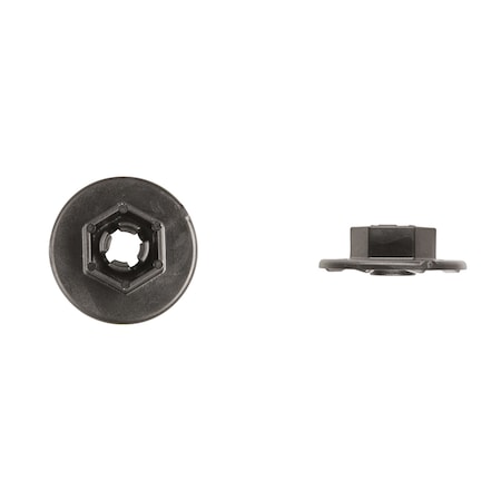 Blk Nyln Grille Ret Nuts 5.8 Stud Size 1 MPN:11984PK
