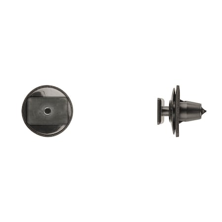 Blk Nyln Rocker Mldg Clips 8mm Hole Size MPN:12013PK