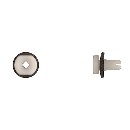 Ntrl Nyln Trim Panel Nuts 7mm Hole Size MPN:12050PK