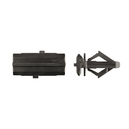 Blk Nyl Fender Moulding Ret 9mm x14mm MPN:12076PK10