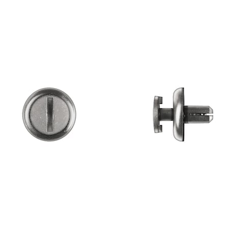Blk Nyln Fender Liner Ret 7mm Hole Size 11mm Stem L PK10 MPN:12087PK