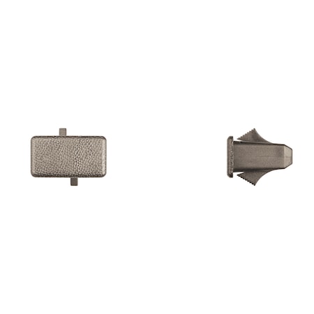 Blk Nyln Rocker Mldg Clips 9mmx10mm Hole MPN:12128PK