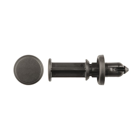 Blk Nyln Bumper Push Ret 10mm Hole Sze MPN:12173PK