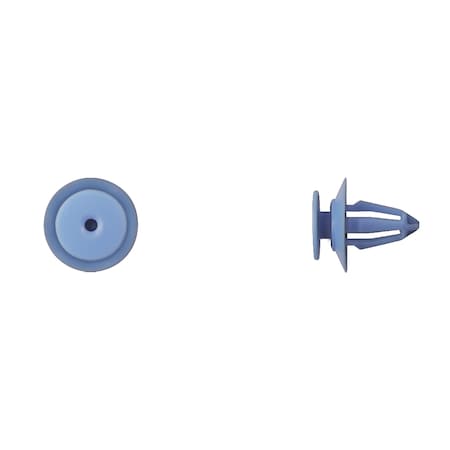 Blue Nyln Trim Panel Ret 8mm Hole 14mm S MPN:12176PK