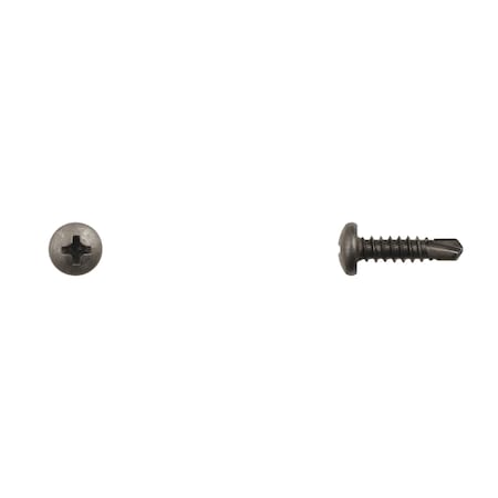 Blk Finish Pan Hd Tek Screws 10 x3/4