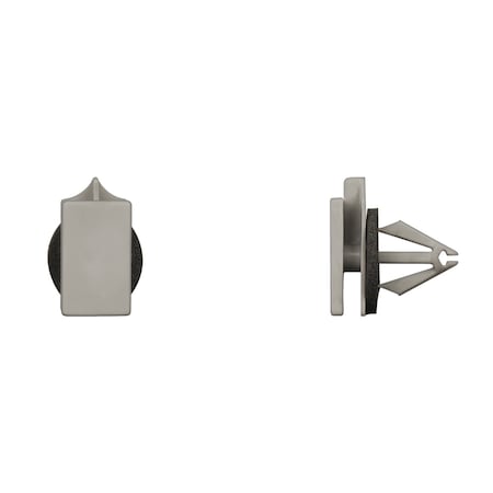Gray Nyln Moulding Retainers 9mm Hole Si MPN:12272PK