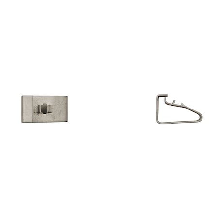 Zinc Bumper/Grille Fasteners No 6 Screw Size 10mm W 18mm H PK15 MPN:12273PK