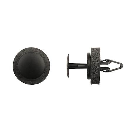 Blk Nyln Cowl Vent Push Ret 6.5mm Hole 2 MPN:12283PK