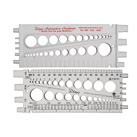 Anniversary Edition Bolt Gauge Nut/Bolt/Washer Inch-Metric MPN:12352