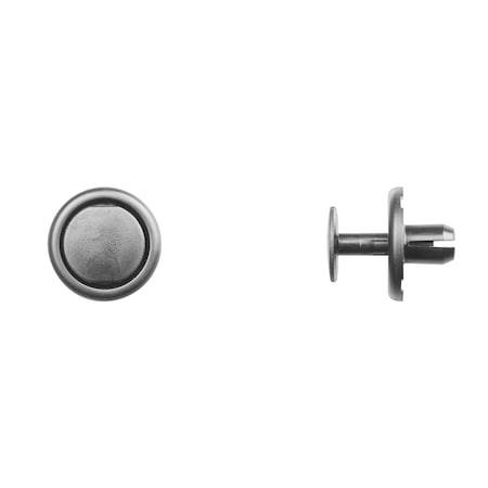 Blk Nyln Radiator Push Ret 7mm Hole Size MPN:12451PK