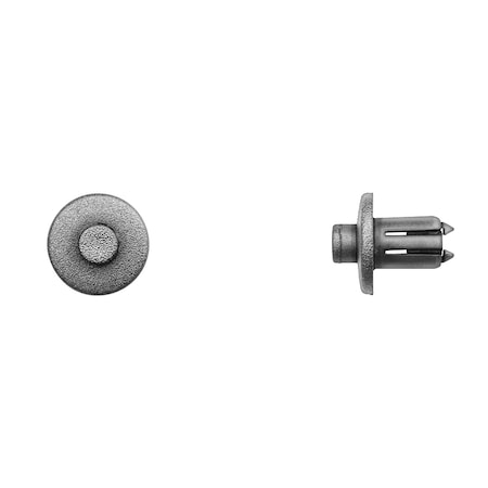 Blk Nyln Bmper Cover Ret 9mm Hole Size MPN:12452PK