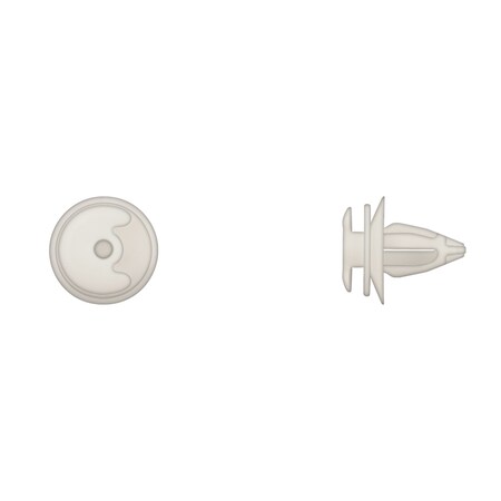 Wht Nyln Door Panel Ret 9mm Hole Sze 15 MPN:12463PK