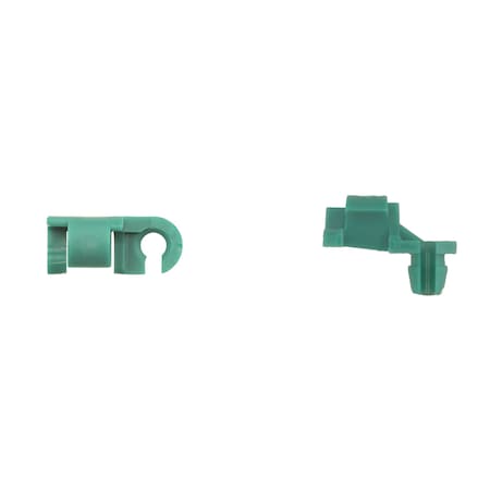 Grn Nyln Door Rod Clips 5/32