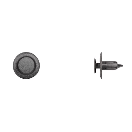 Gray Nyln Push Retainers 6mm Hole Size 1 MPN:12546PK