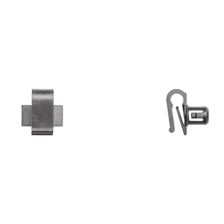 Blk Grille Moulding Clips 7mm Hole Size MPN:12553PK