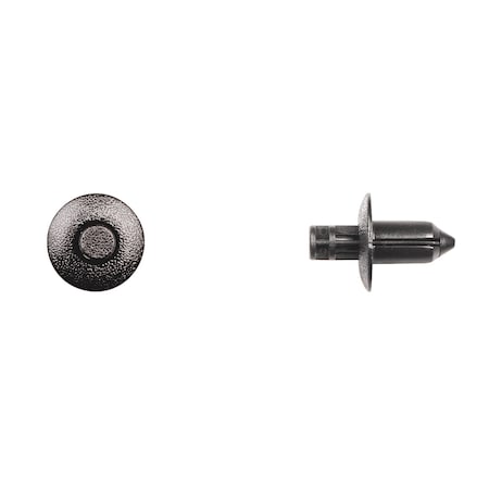 Blk Nyln Push-Type Ret 8mm Hole Size 16m MPN:12581PK