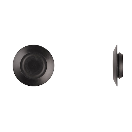 Blk Plstc Flush Hole Plugs 5/8