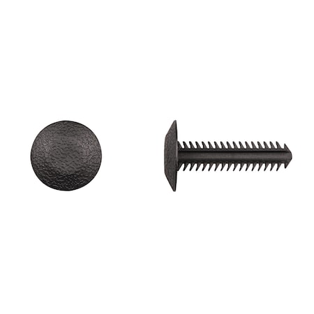 Blk Pillar Cover Retainers 8mm Hole Size MPN:12598PK