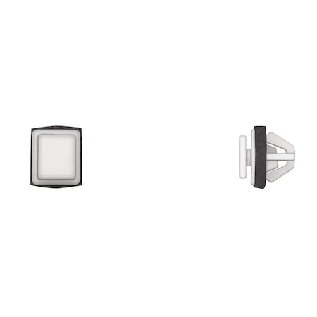 Wht Nyln Moulding Retainers 12mm Hole 11 MPN:12603PK